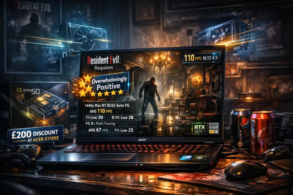 Resident Evil: Requiem Dominates Steam Reviews, Demands RTX 50-Series Power for Immersive Play