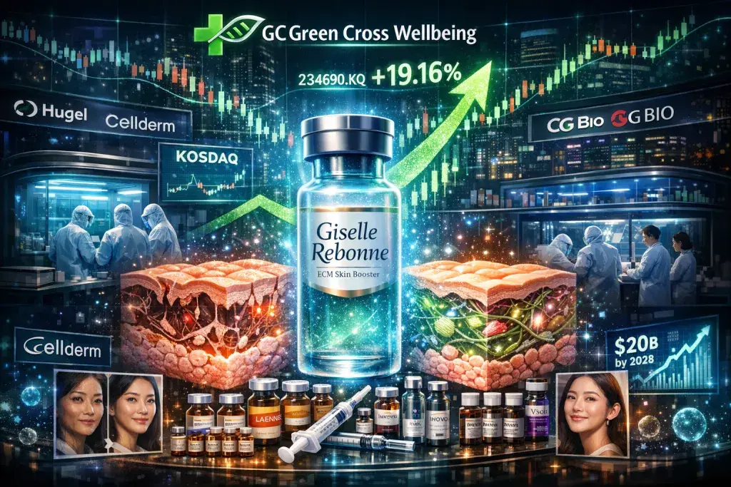 GC Green Cross Wellbeing Shares Surge 19% on ECM Skin Booster Launch