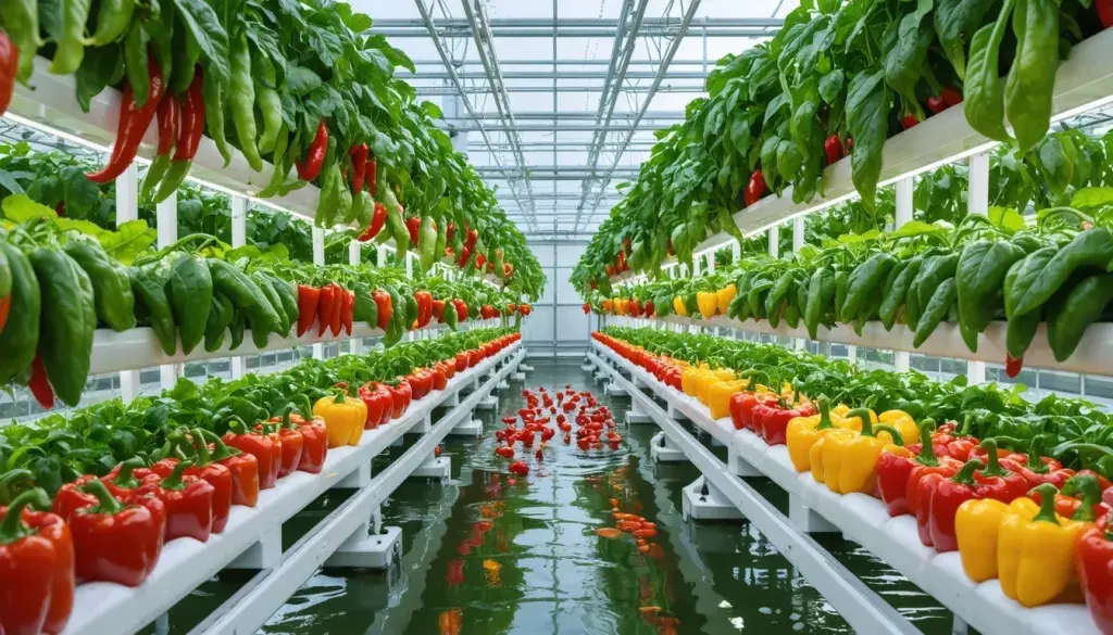 Fresh Venture Farms Boosts Bell Pepper Production 16% with Advanced Water Tech