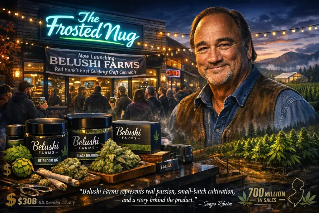 The Frosted Nug Launches Belushi Farms, Red Bank’s First Celebrity Craft Cannabis Line