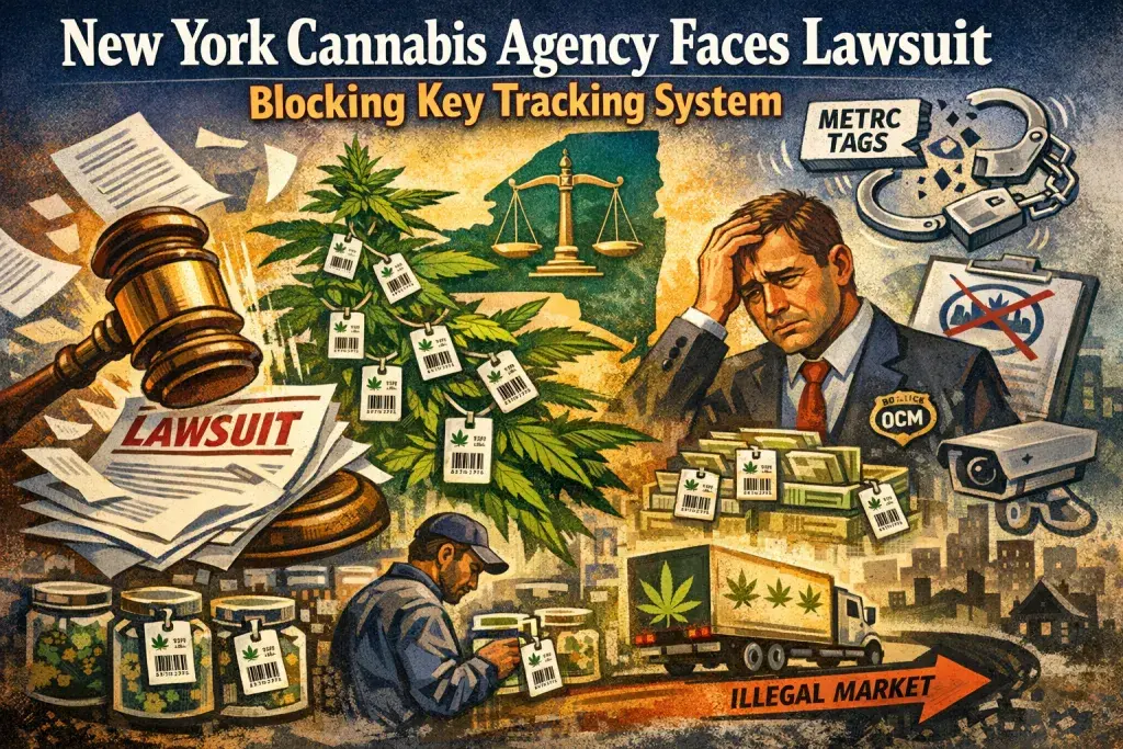 New York Cannabis Agency Faces Lawsuit Blocking Key Tracking System