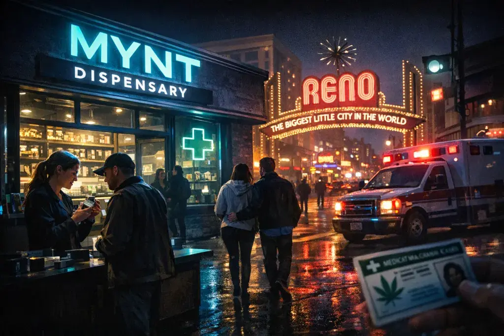 Mynt Dispensary Opens in Downtown Reno, Expanding Medical Marijuana Access
