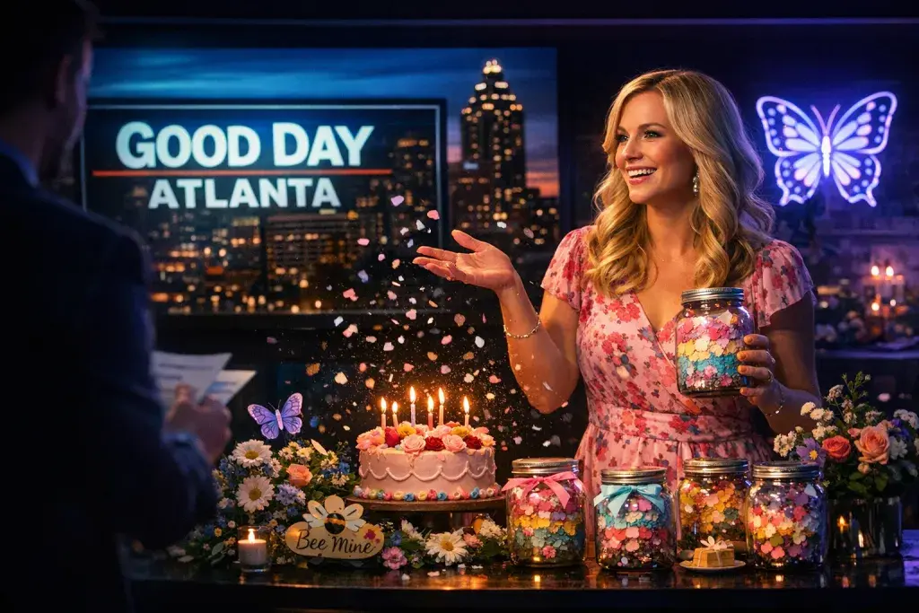 Jessica Vicars Shares Spring Birthday Party Ideas on Good Day Atlanta