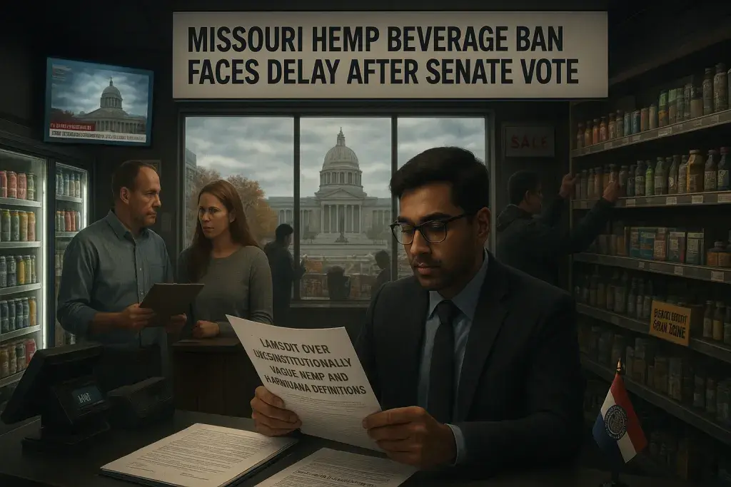 Missouri Hemp Beverage Ban Faces Delay After Senate Vote