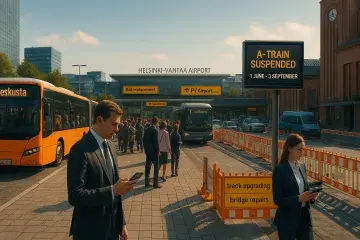 Helsinki Rail Disruptions Force Business Travellers to Rethink Summer Itineraries