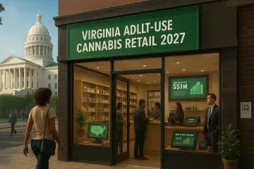 Virginia Clears Path for Adult-Use Dispensary Sales, Setting a 2027 Launch