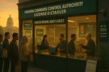 Virginia Clears Path for Adult-Use Retail, Setting Up a Licensing Race by 2027
